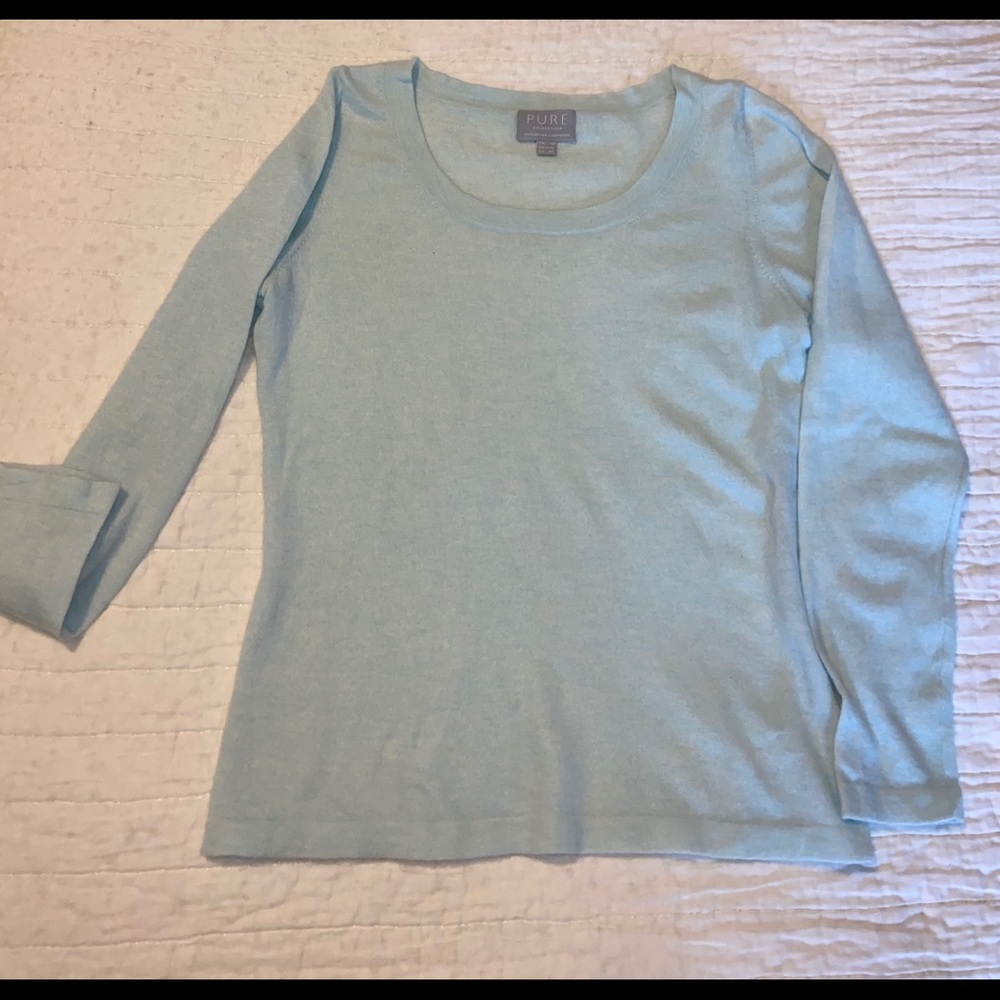 Pure collection girls cashmere sweater